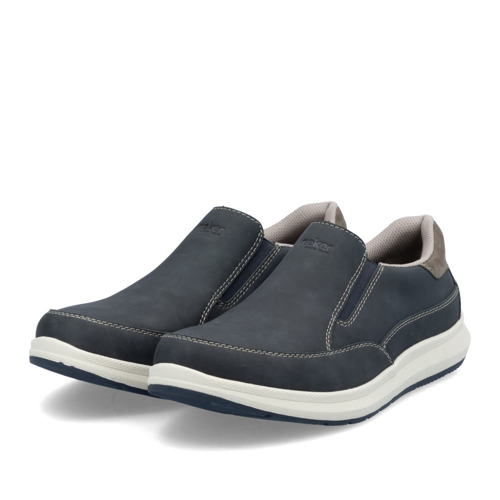 detail Pánské mokasíny RIEKER 16951-14 modrá S5