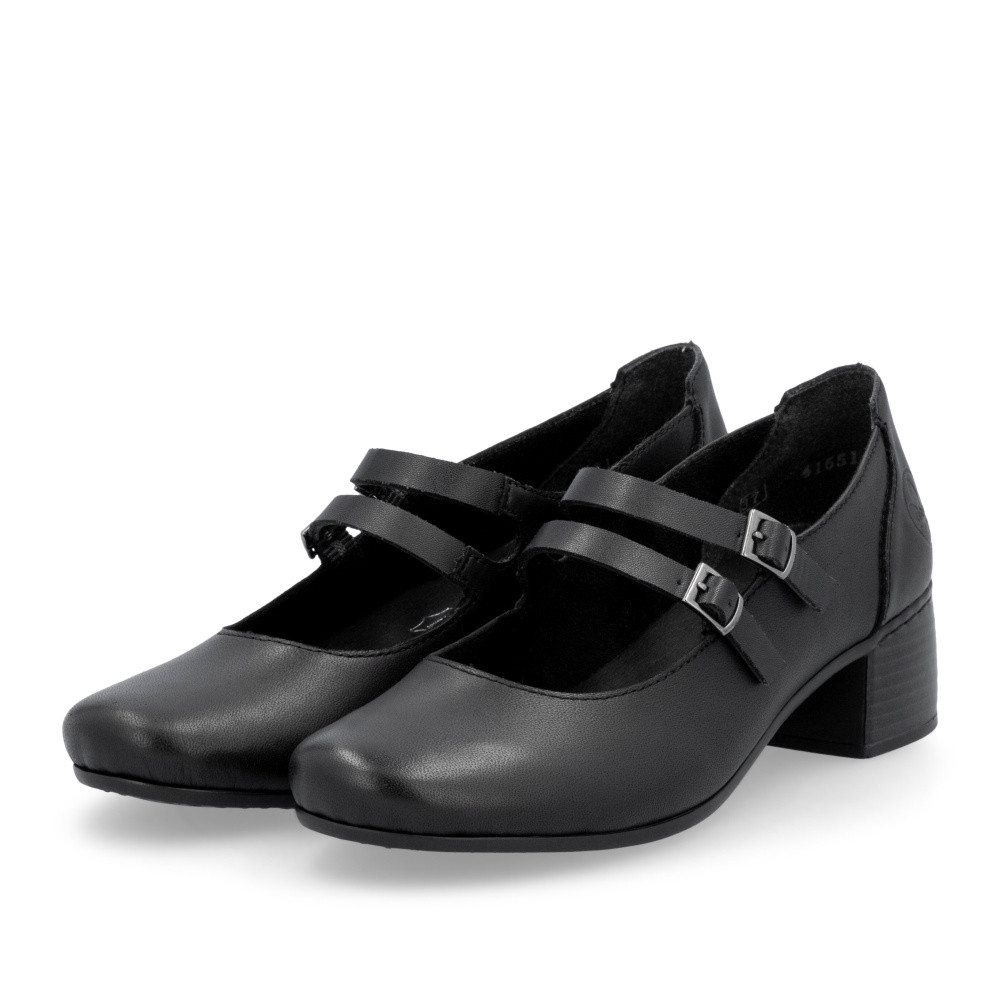 detail Dámské lodičky RIEKER 41651-00 černá S5