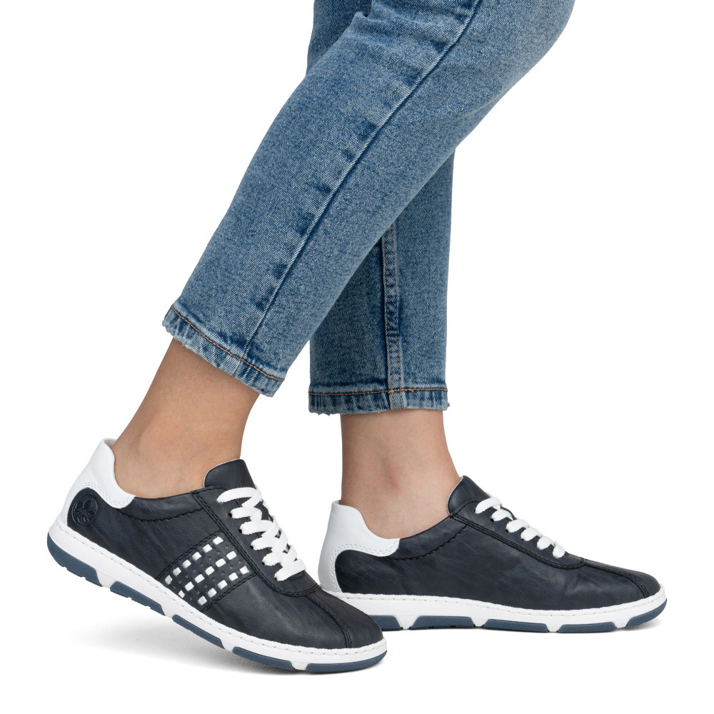 detail Dámské tenisky RIEKER 42408-14 modrá S6