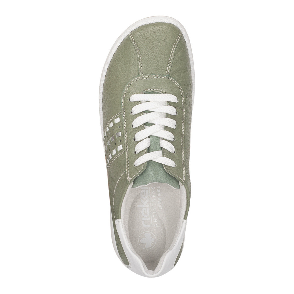 detail Dámské tenisky RIEKER 42408-52 zelená S6