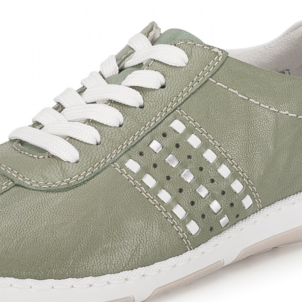 detail Dámské tenisky RIEKER 42408-52 zelená S6