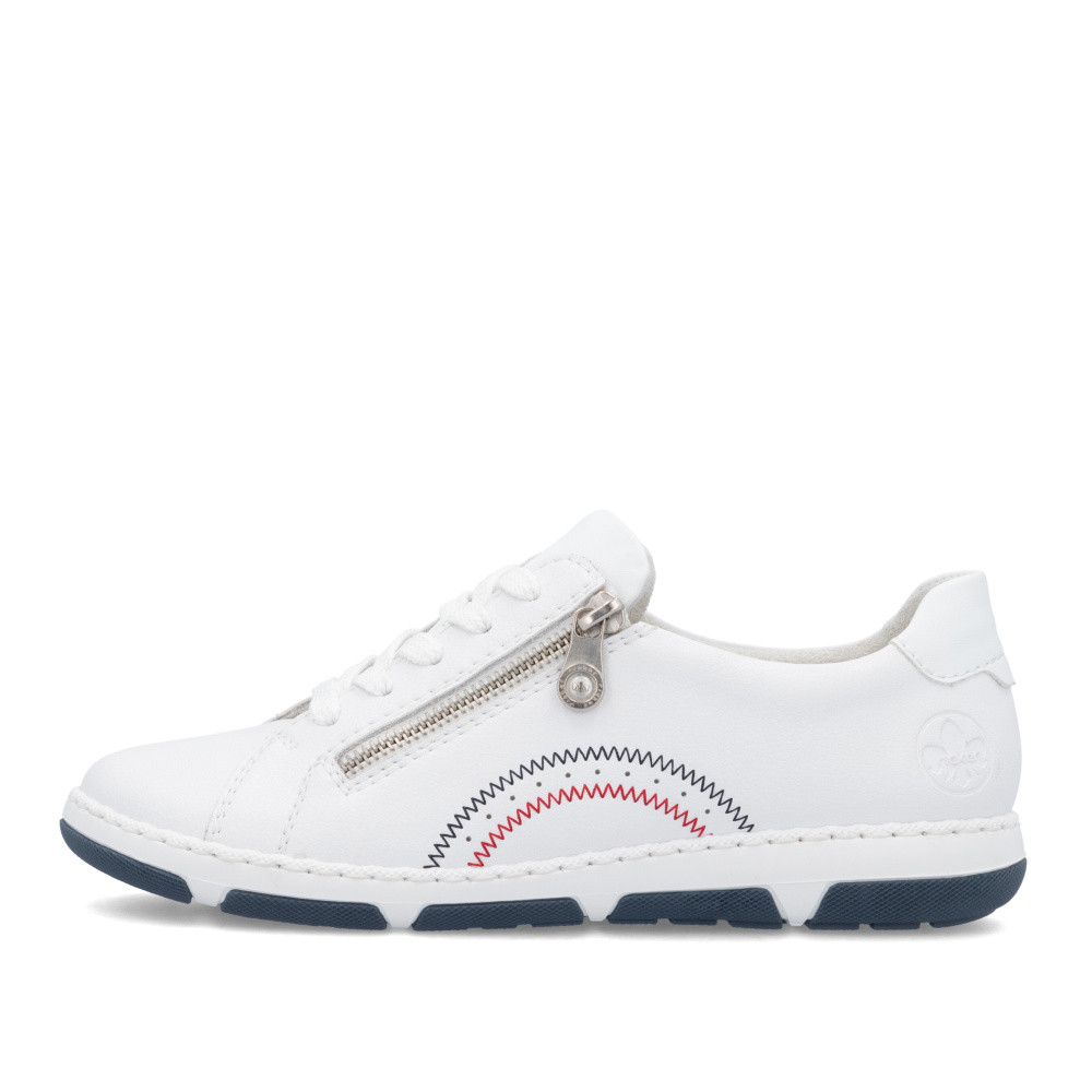 detail Dámské tenisky RIEKER 42424-80 bílá S5