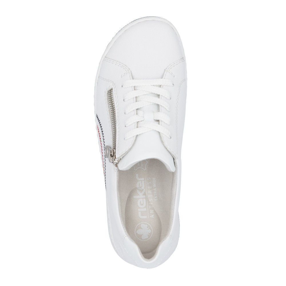 detail Dámské tenisky RIEKER 42424-80 bílá S5