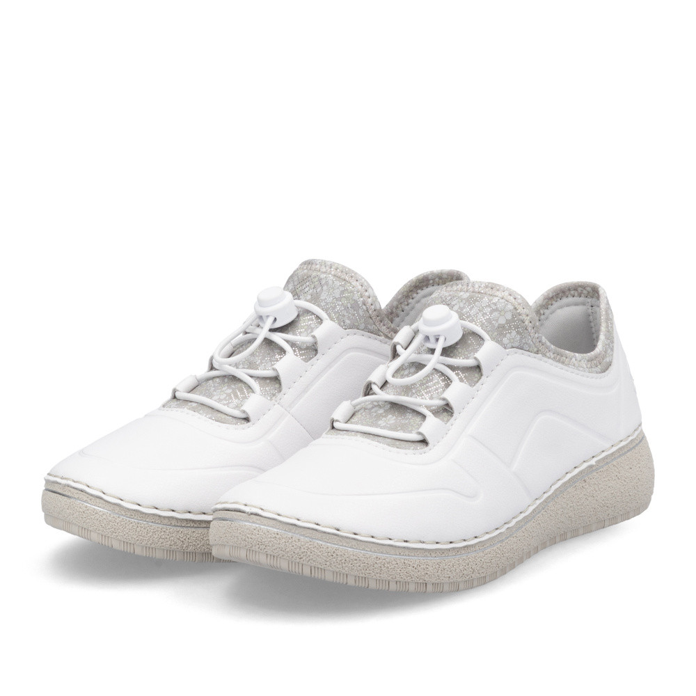 detail Dámské tenisky RIEKER 50960-80 bílá S5