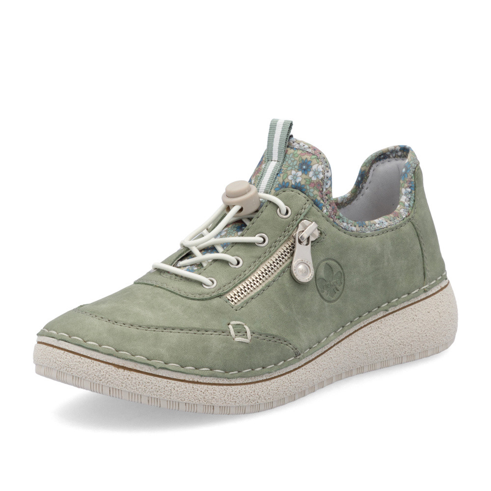 detail Dámské tenisky RIEKER 50962-52 zelená S6