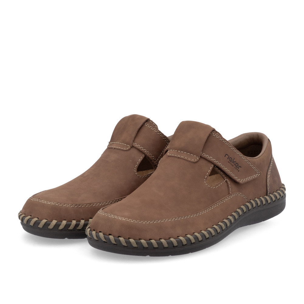detail Pánské polobotky RIEKER B2452-24 hnědá S5