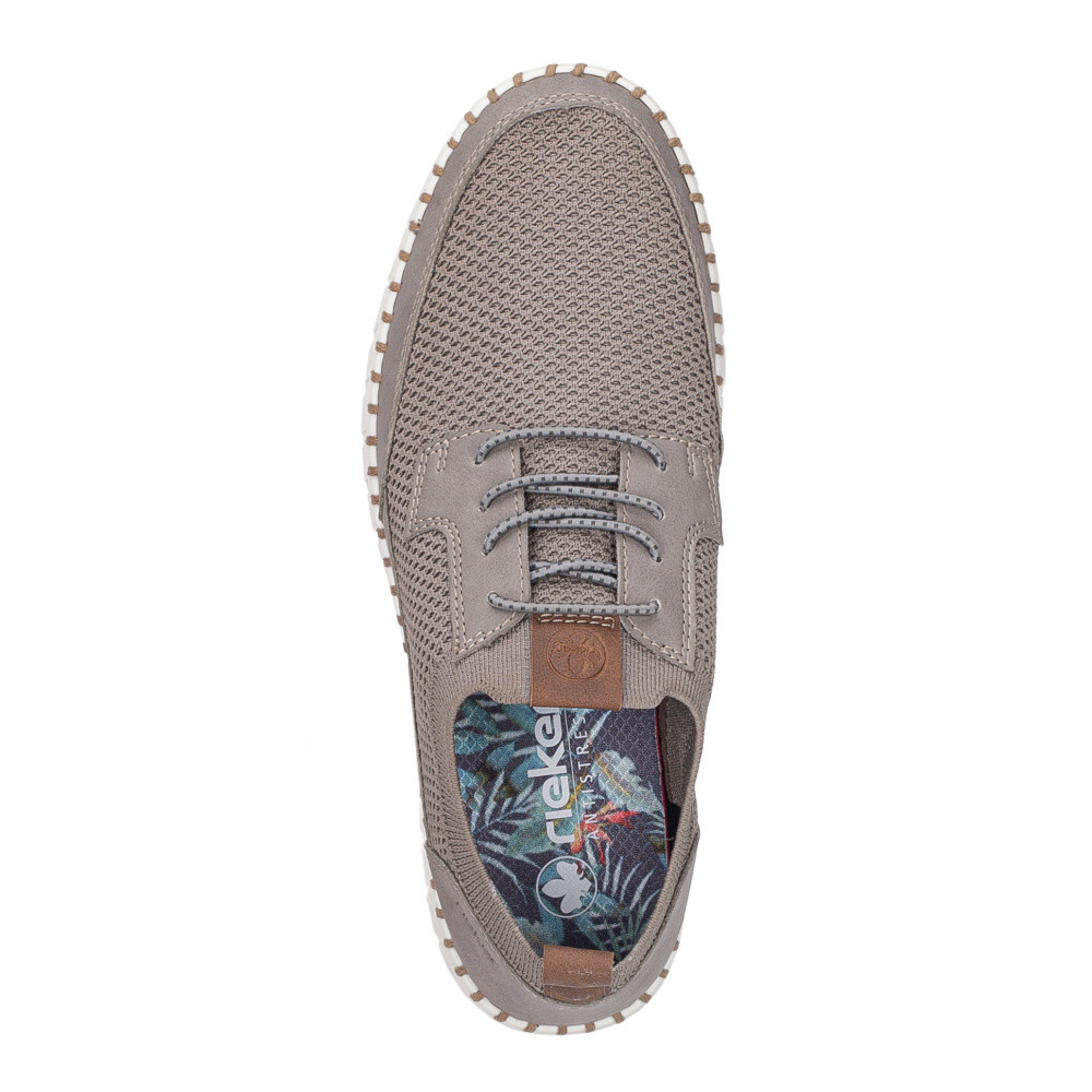 detail Pánske poltopánky RIEKER B2953-64 sivá S5