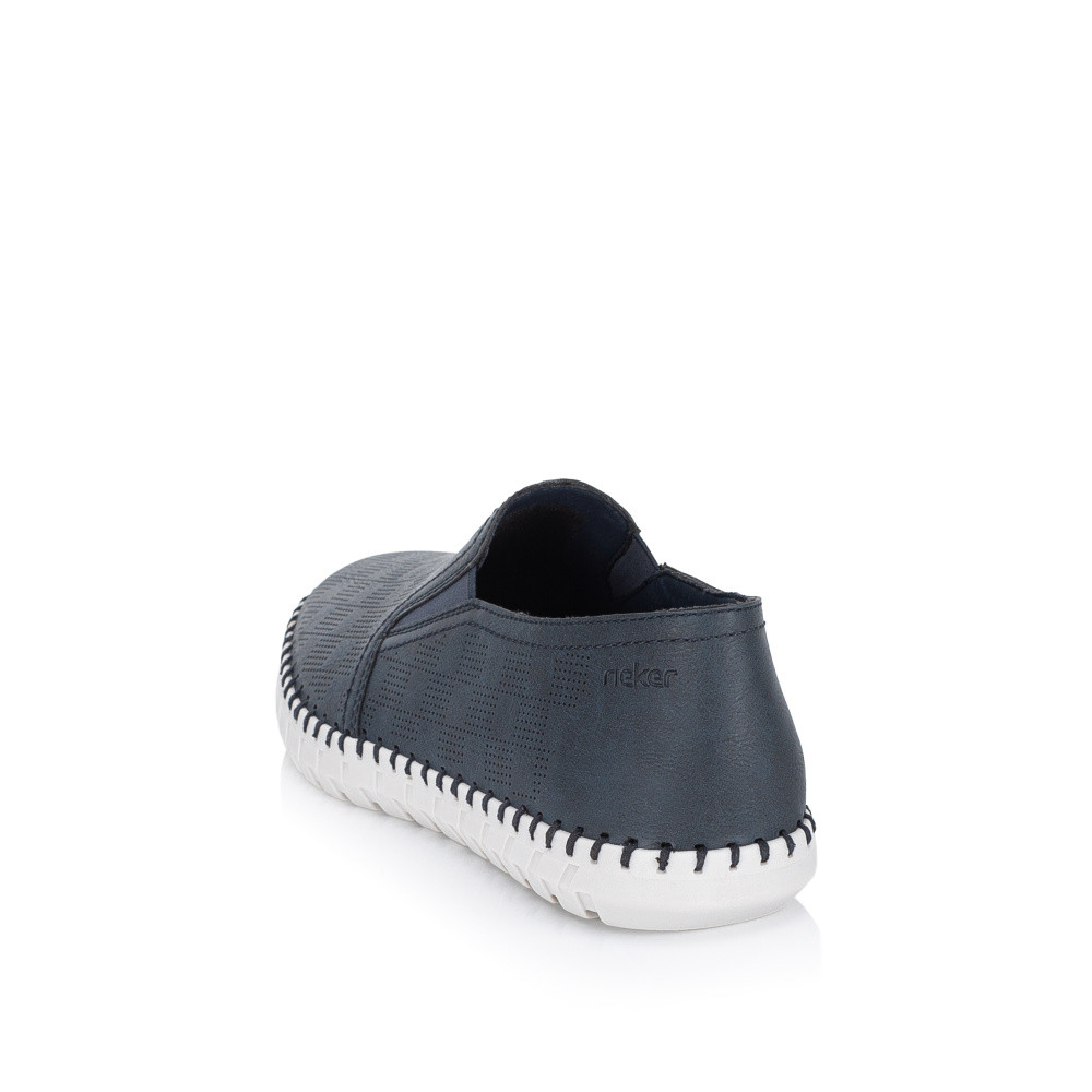 detail Pánské mokasíny RIEKER B2965-14 modrá S5