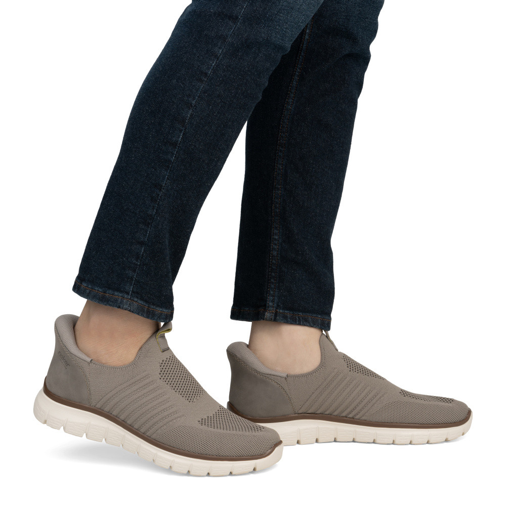 detail Pánské tenisky RIEKER B6659-64 béžová S5