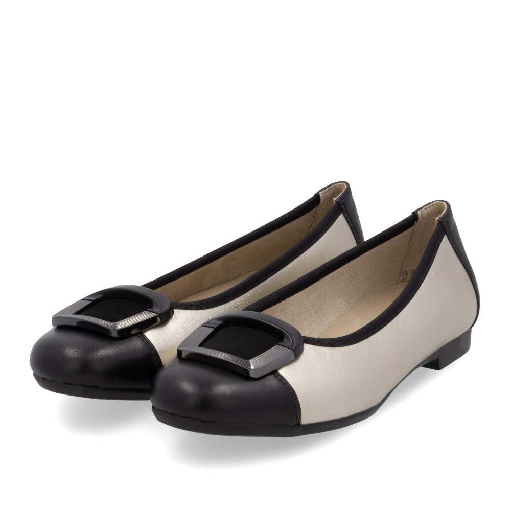 detail Dámské baleríny REMONTE D0K12-90 zlatá S6