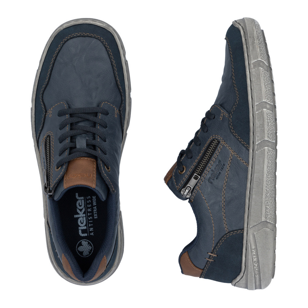 detail Pánské polobotky RIEKER 04003-16 modrá S5