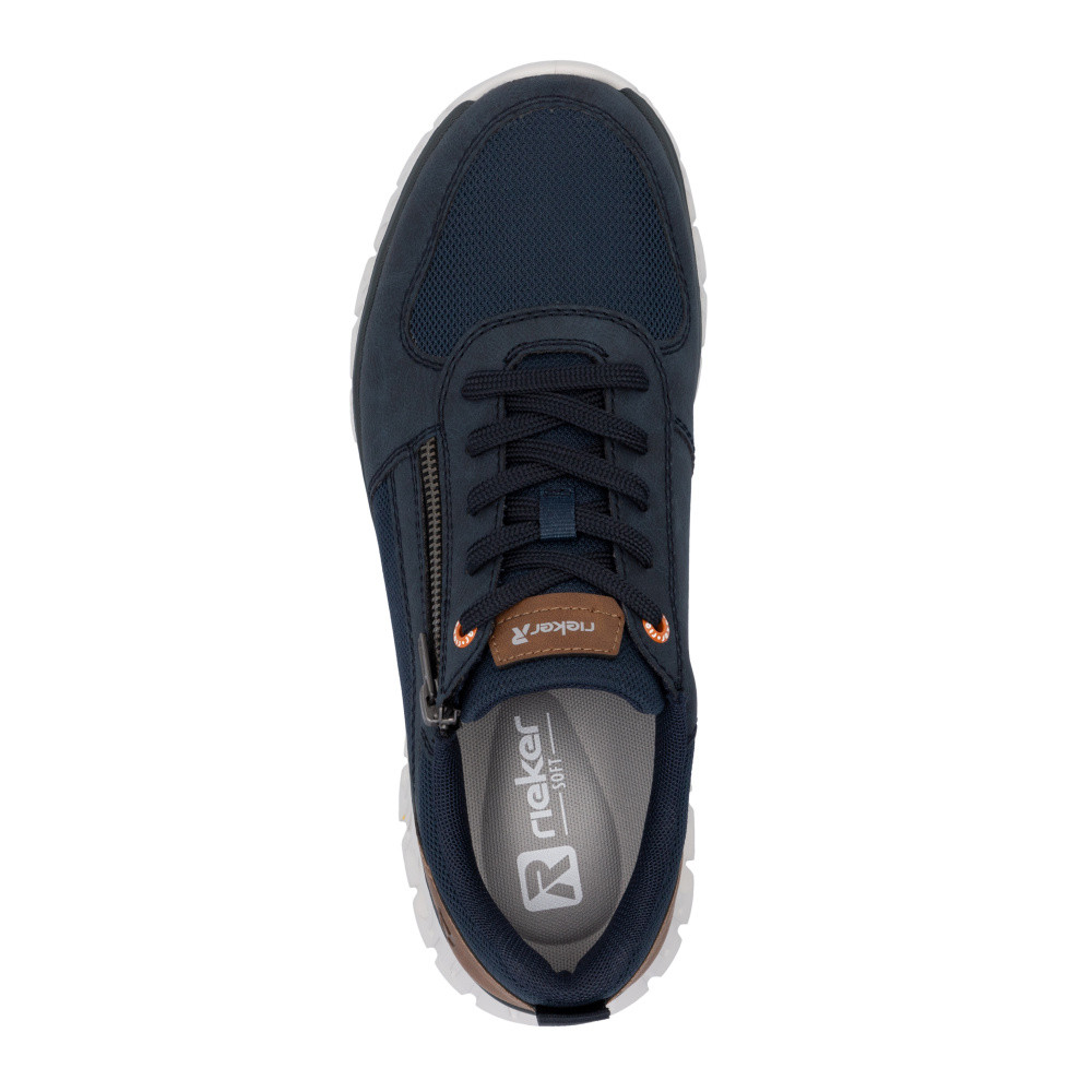 detail Pánské tenisky RIEKER 04301-14 modrá S5