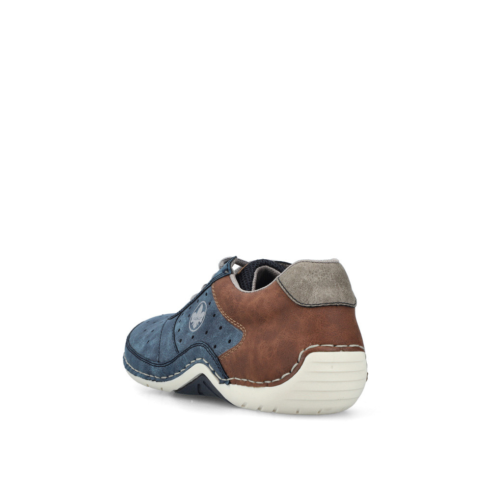 detail Pánske poltopánky RIEKER 07506-16 modrá S5