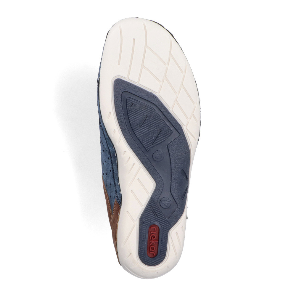 detail Pánske poltopánky RIEKER 07506-16 modrá S5