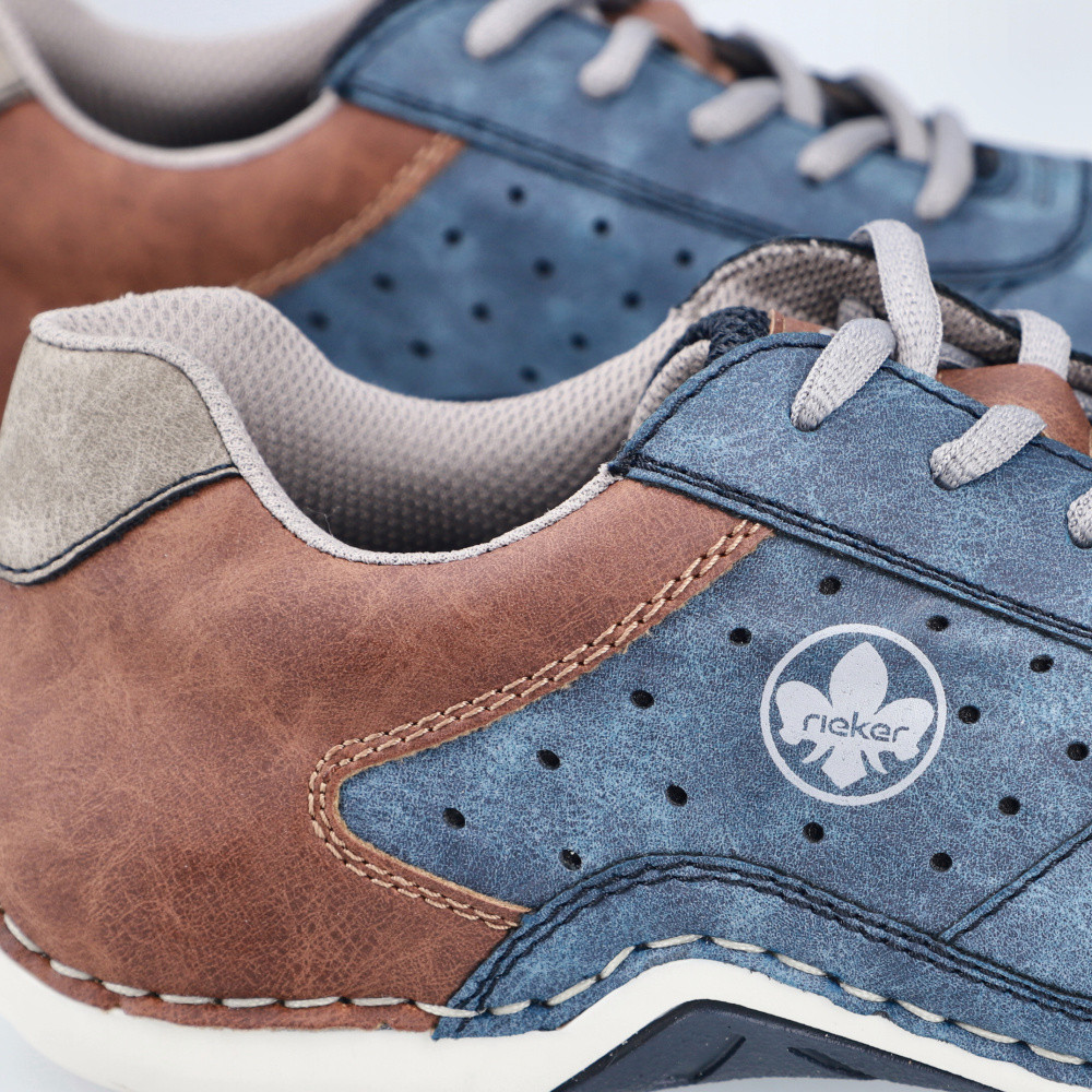 detail Pánske poltopánky RIEKER 07506-16 modrá S5