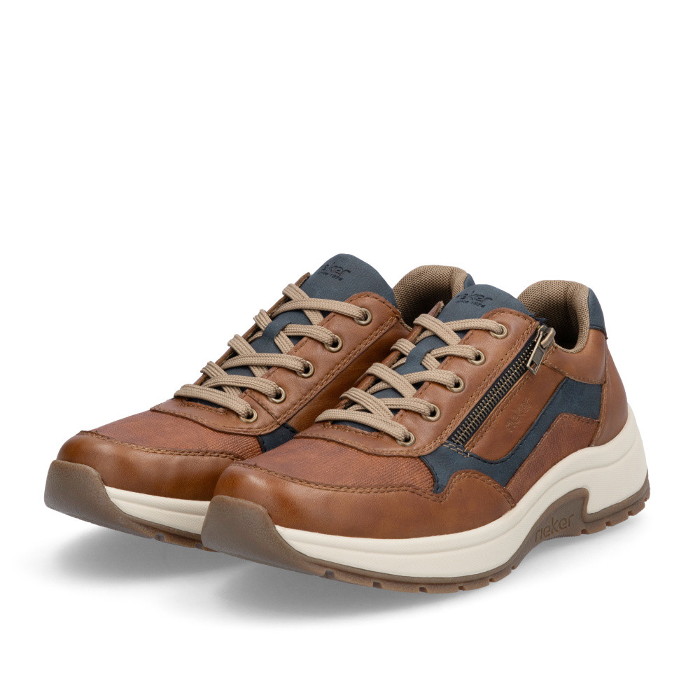 detail Pánské polobotky RIEKER 11001-22 hnědá S5