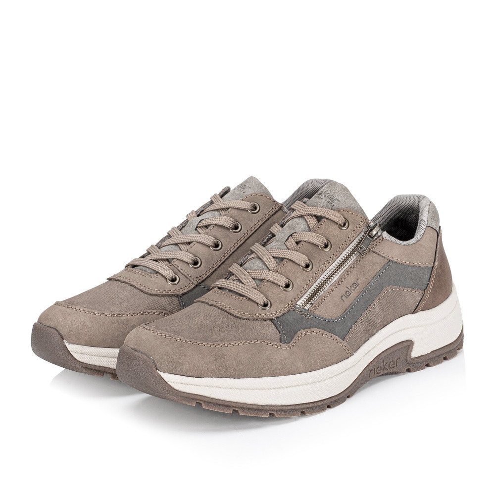 detail Pánské polobotky RIEKER 11001-26 hnědá S5