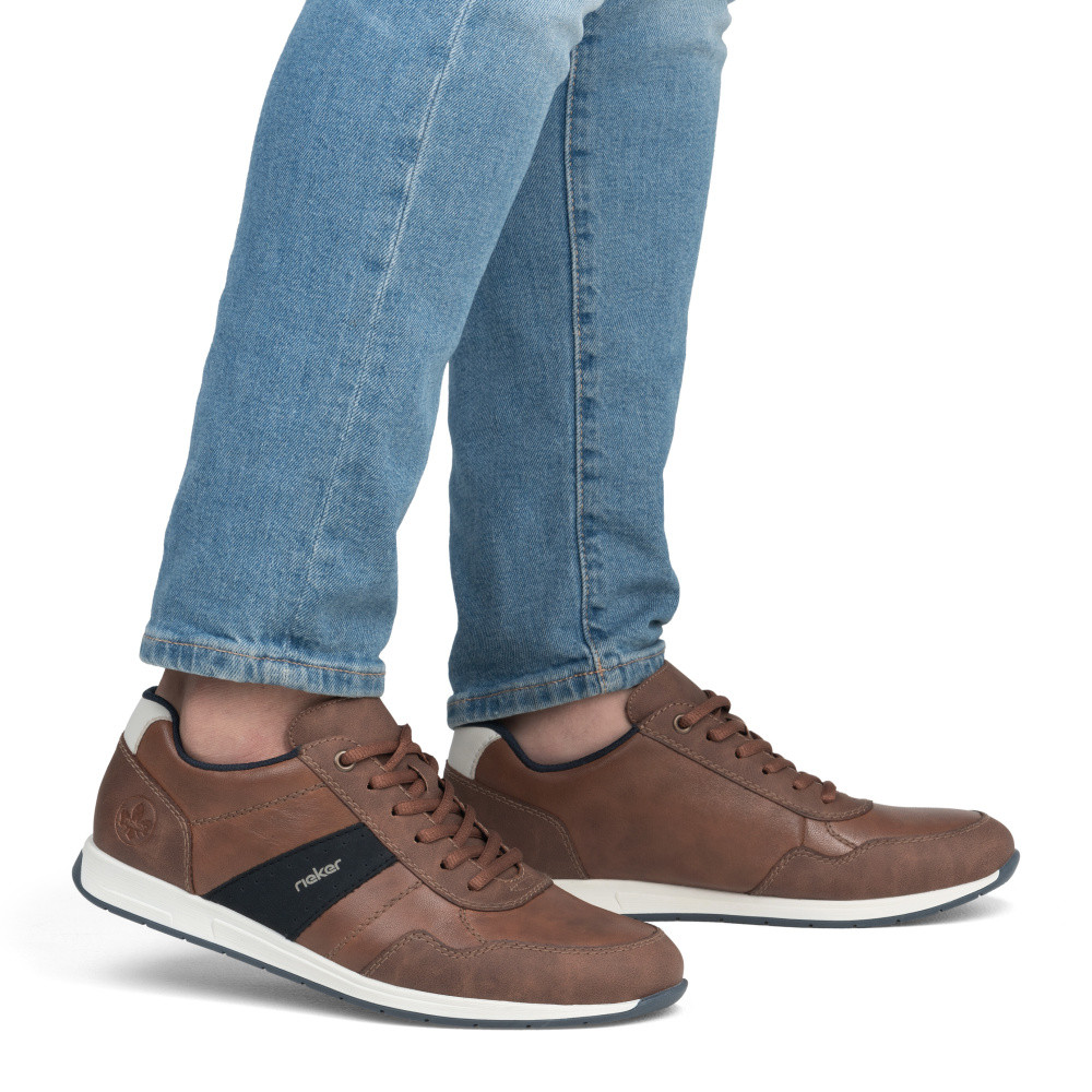 detail Pánské tenisky RIEKER 11906-24 hnědá S5