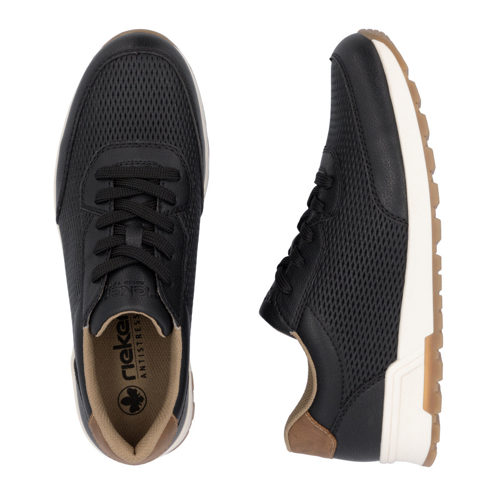 detail Pánské tenisky RIEKER 15104-00 černá S5