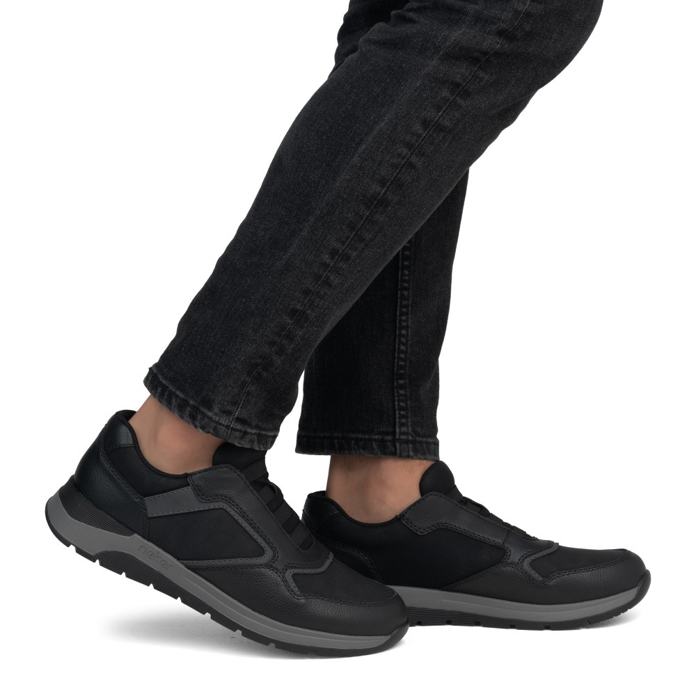 detail Pánské tenisky RIEKER 39650-00 černá S5