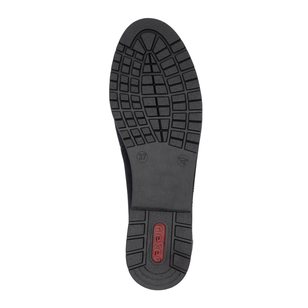 detail Dámské baleríny RIEKER 45358-00 černá W5