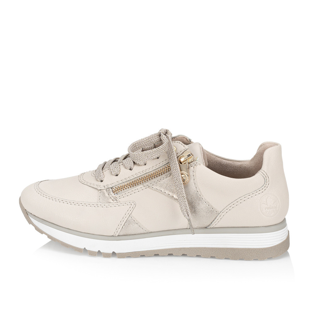 detail Dámské tenisky RIEKER 49010-60 béžová S5