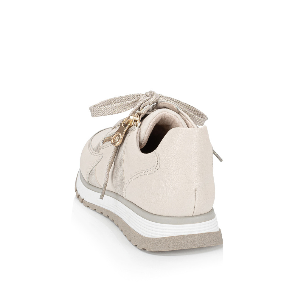 detail Dámské tenisky RIEKER 49010-60 béžová S5