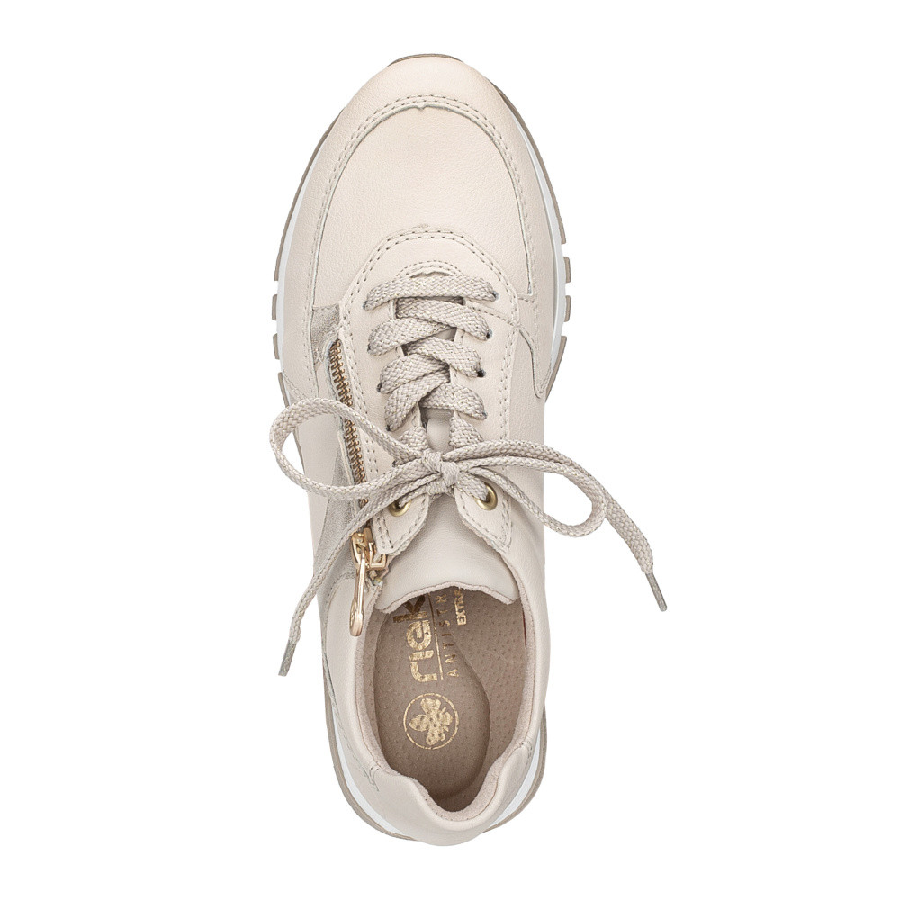 detail Dámské tenisky RIEKER 49010-60 béžová S5