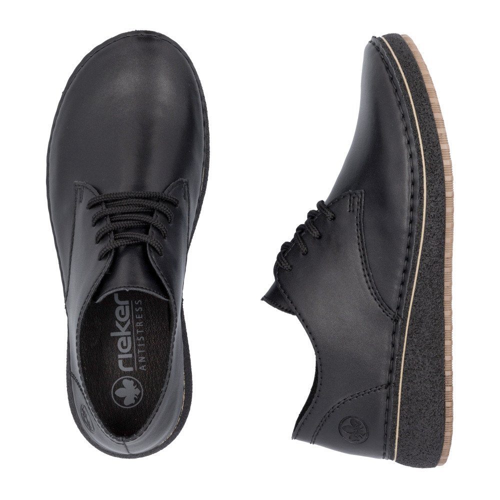detail Dámské polobotky RIEKER 50904-00 černá S5