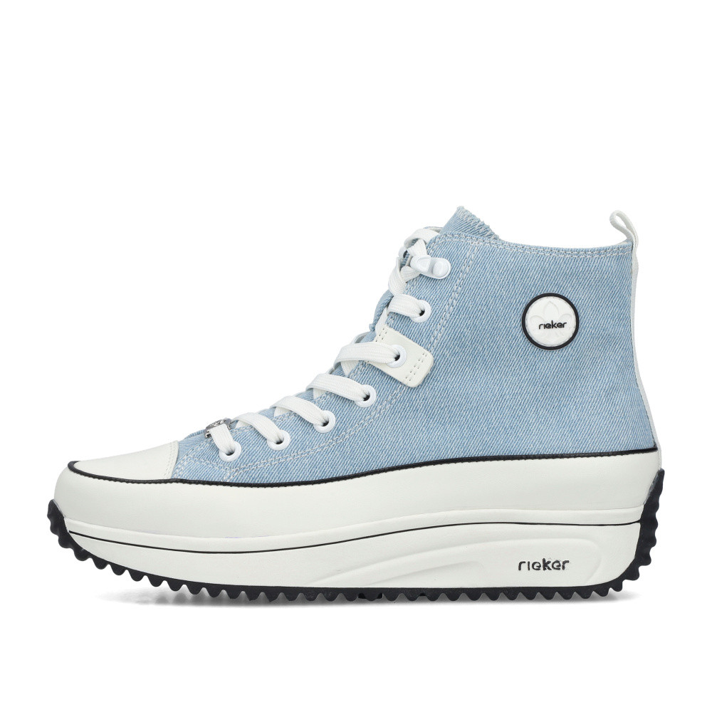 detail Dámské tenisky RIEKER 90010-10 modrá S5