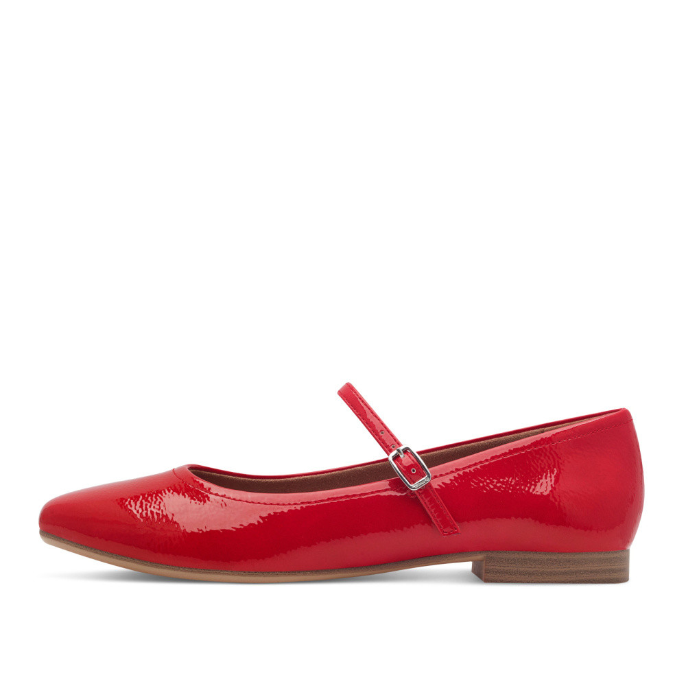 detail Dámské baleríny TAMARIS 22122-42-524 červená S5