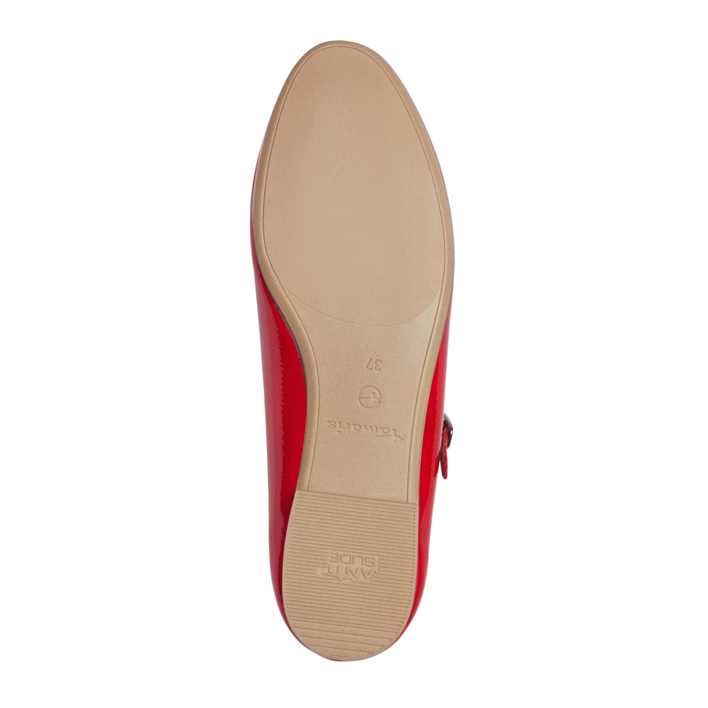 detail Dámské baleríny TAMARIS 22122-42-524 červená S5