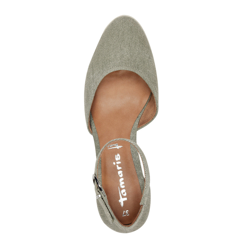 detail Dámské lodičky TAMARIS 22319-44-771 zelená S5