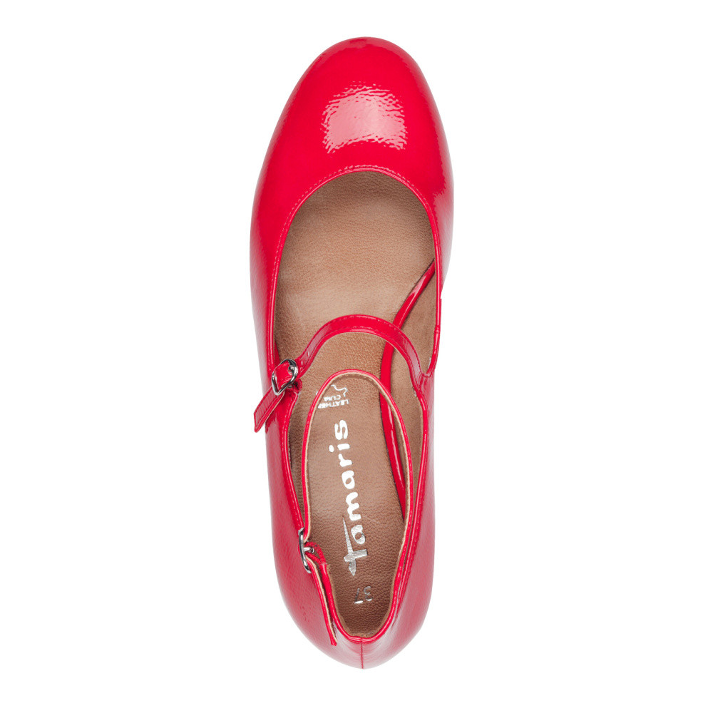 detail Dámské lodičky TAMARIS 22331-44-500 červená S5