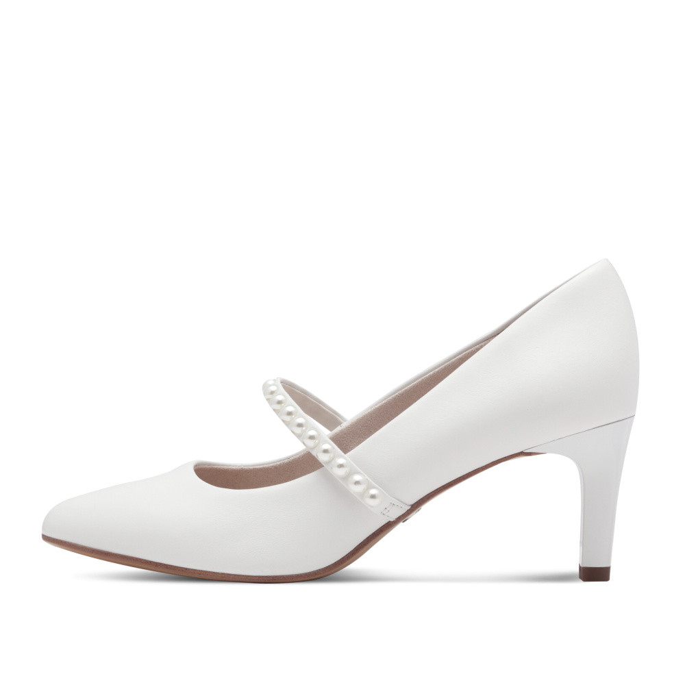 detail Dámské lodičky TAMARIS 22424-44-100 bílá S5