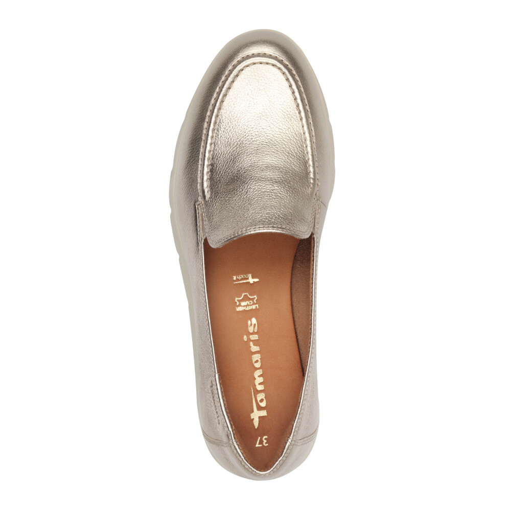 detail Dámské mokasíny TAMARIS 24629-44-933 zlatá S5