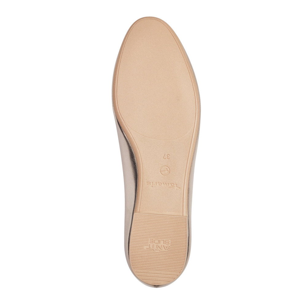 detail Dámské baleríny TAMARIS 22105-44-933 zlatá S5