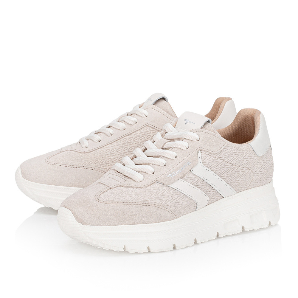 detail Dámské tenisky TAMARIS 23725-44-375 béžová S5