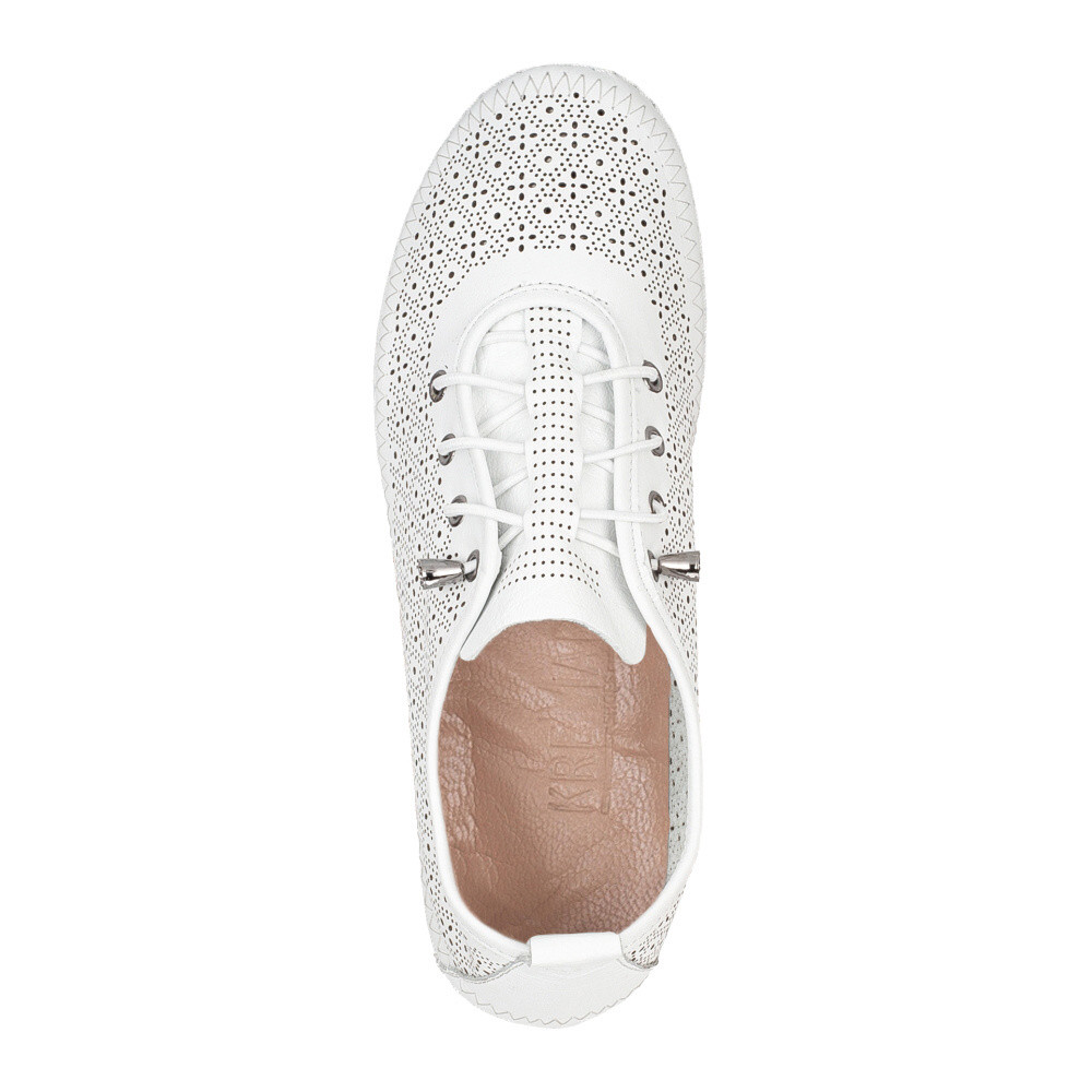 detail Dámské polobotky IBERIUS 032-1654-4 bílá S5