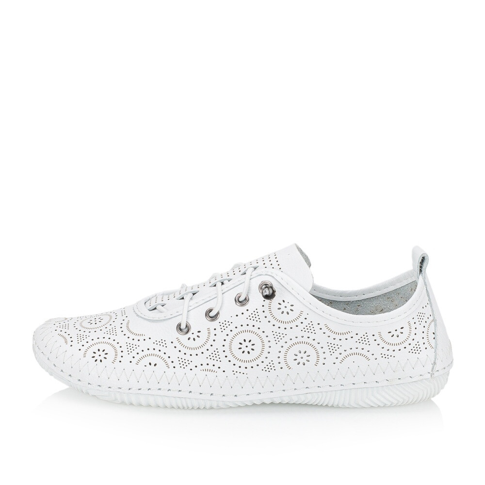 detail Dámské polobotky IBERIUS 032-654-5 bílá S5