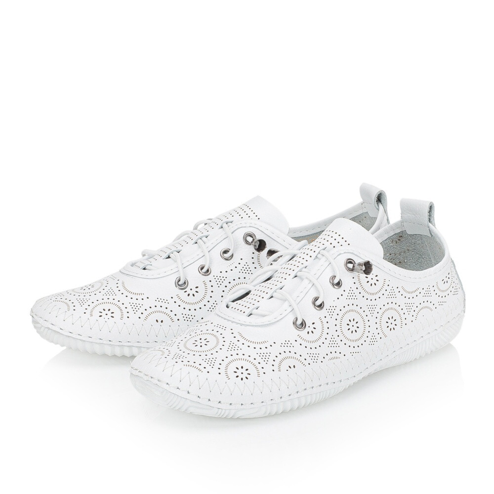 detail Dámské polobotky IBERIUS 032-654-5 bílá S5