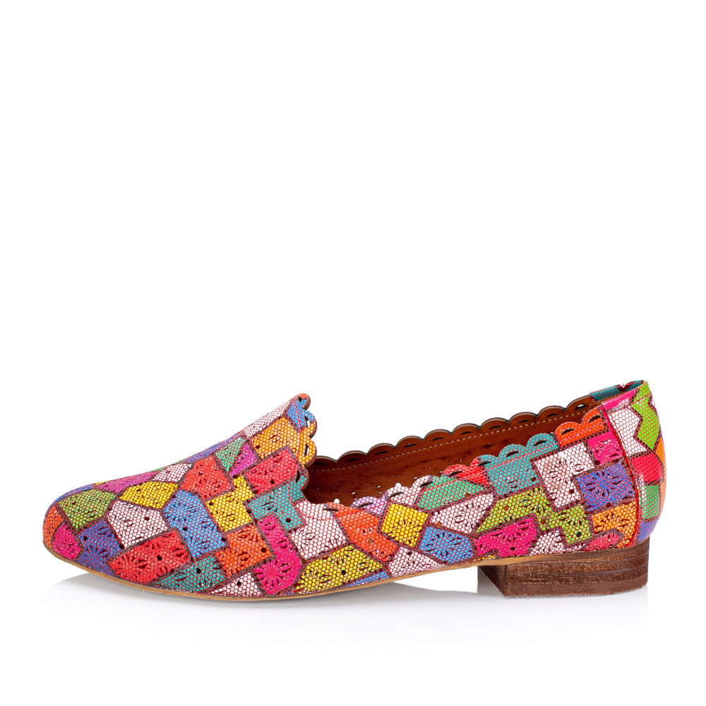 detail Dámské mokasíny IBERIUS 182-704 40 modrá S5