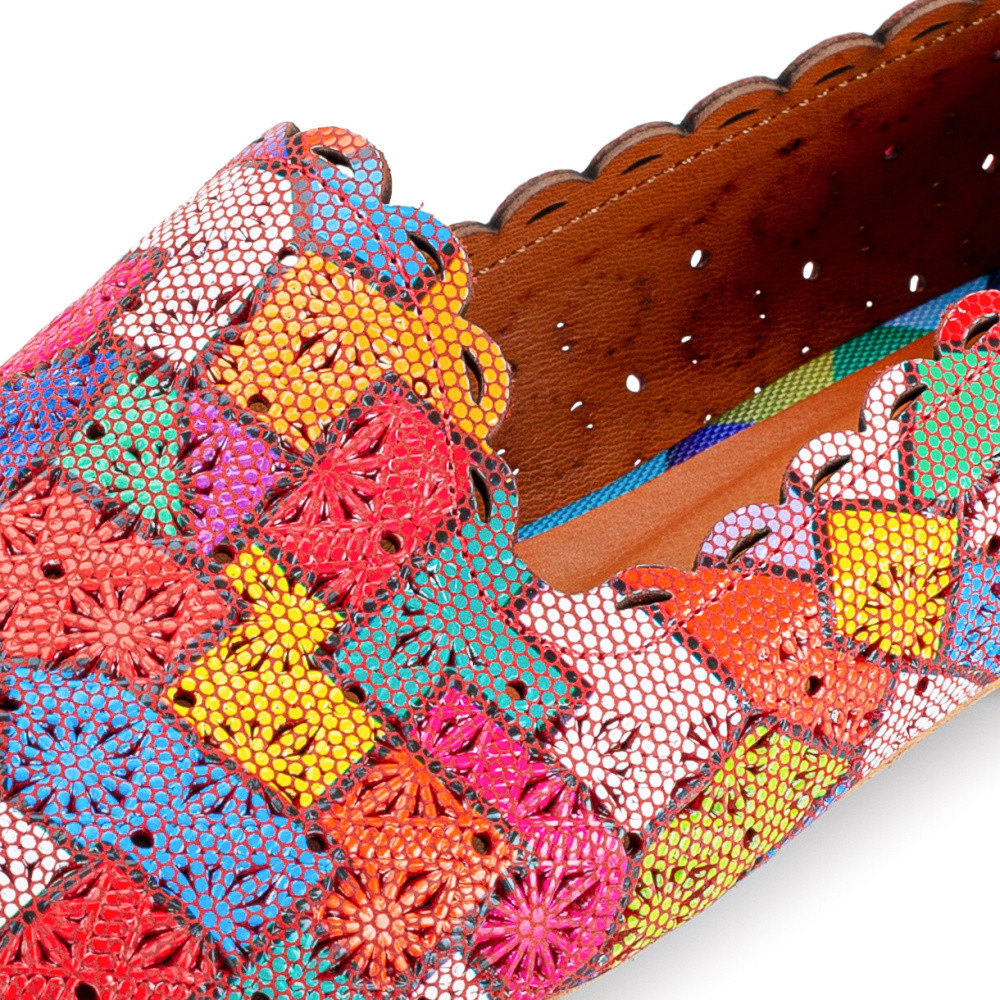 detail Dámské mokasíny IBERIUS 182-704 40 modrá S5