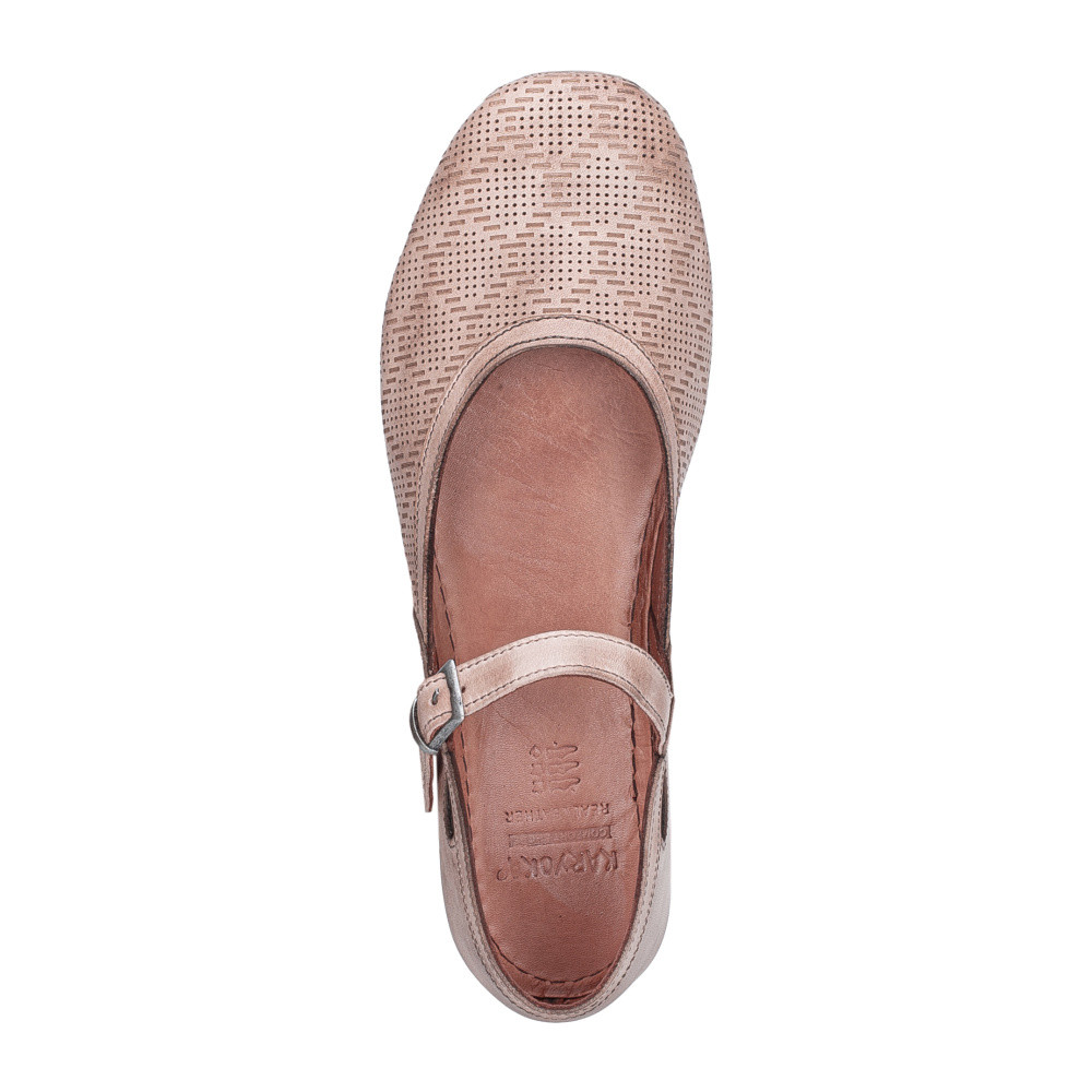 detail Dámské baleríny IBERIUS 5607-480 béžová S5