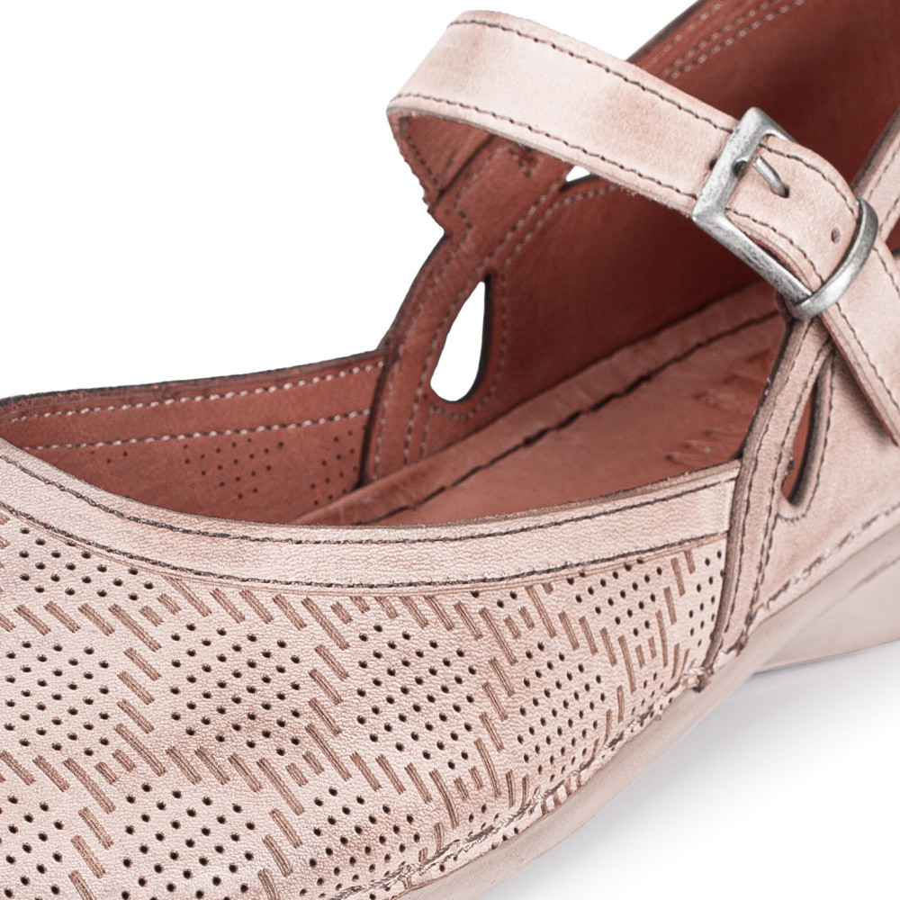 detail Dámské baleríny IBERIUS 5607-480 béžová S5