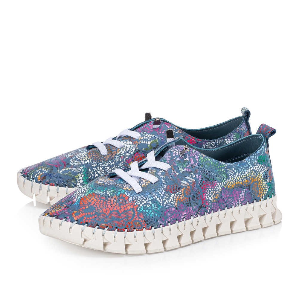 detail Dámské polobotky IBERIUS 914-C860 modrá S5