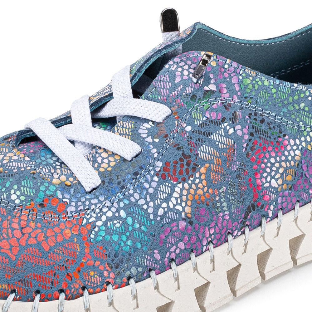 detail Dámské polobotky IBERIUS 914-C860 modrá S5