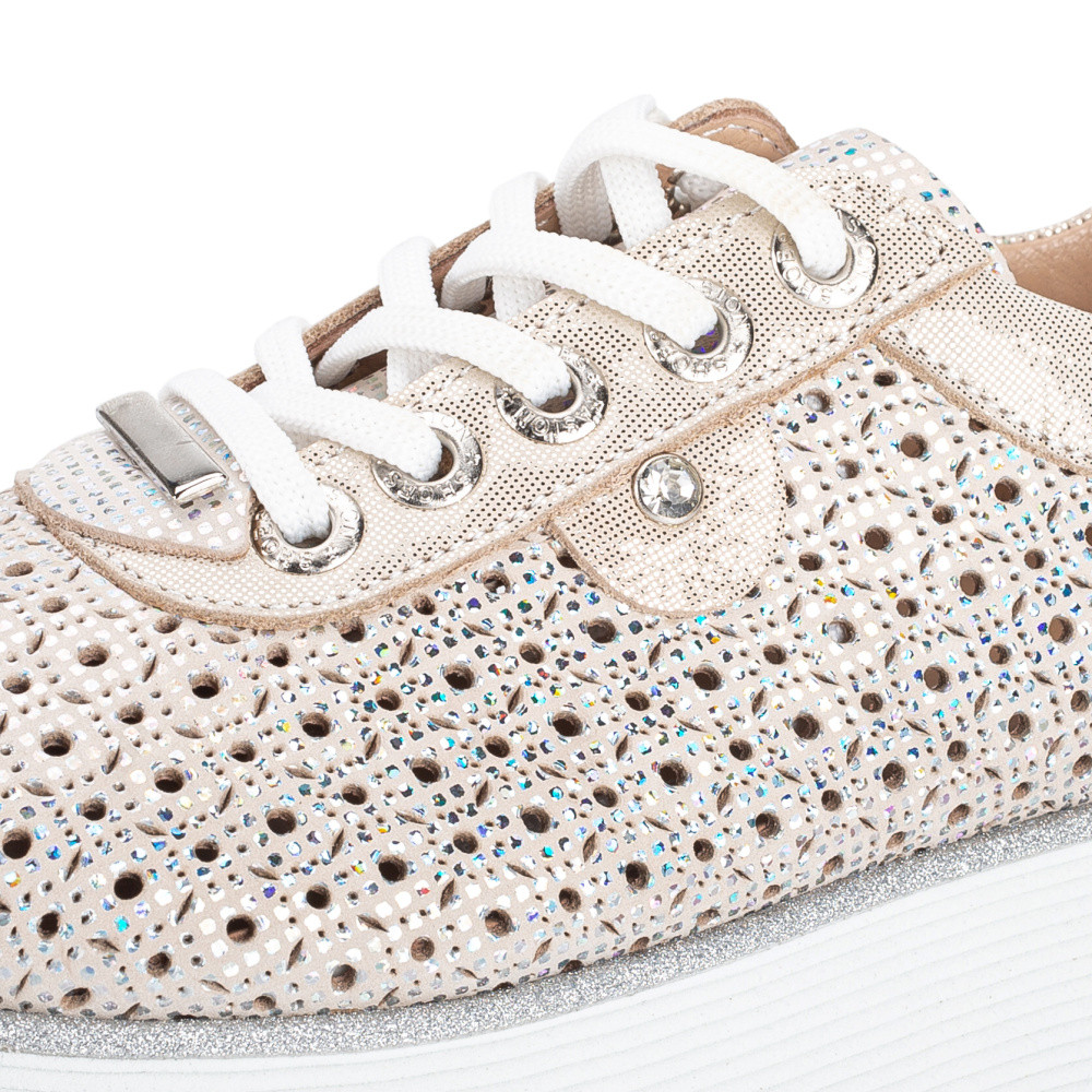 detail Dámské tenisky IBERIUS P015-06 148-94 béžová S5