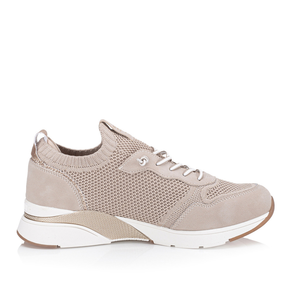 detail Dámské tenisky MUSTANG 1358321-243 béžová S5