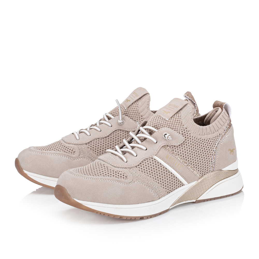 detail Dámské tenisky MUSTANG 1358321-243 béžová S5